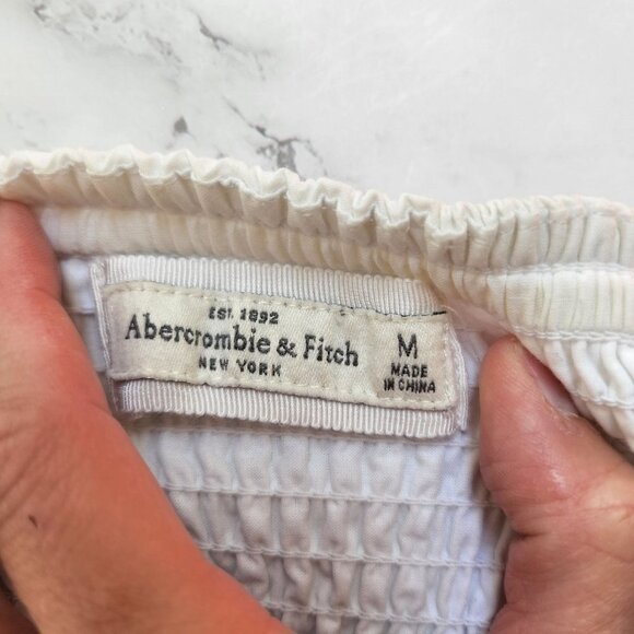 Abercrombie & Fitch - 100% Cotton Nautical Sailor Stripe Sleeveless Dress - Picture 7 of 8